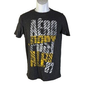 AEROPOSTALE Men's Short Sleeve Crew‎ Neck T-Shirt Black Small